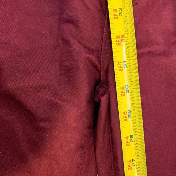 5 Pocket Casual Pants - Straight Leg - raspberry/burgundy - Picture 5 of 6